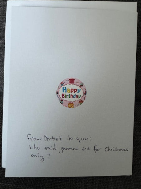 Birthday cards- Diamond collection - Gnomes