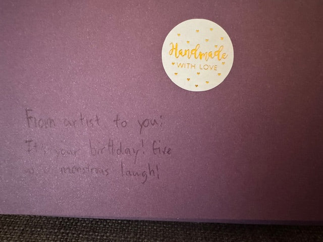 Birthday cards- Diamond collection - Monsters