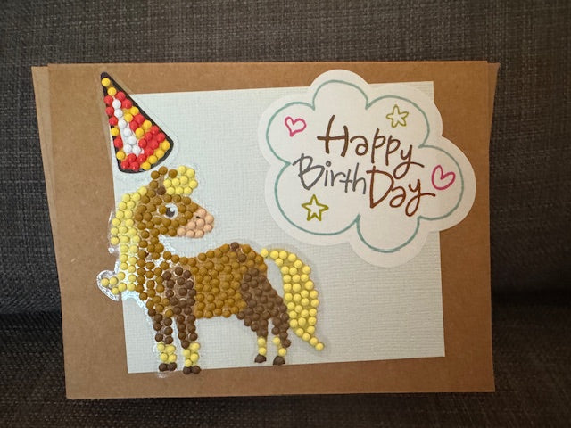 Birthday cards- Diamond collection - Animal