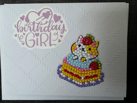 Birthday cards- Diamond collection - Cats